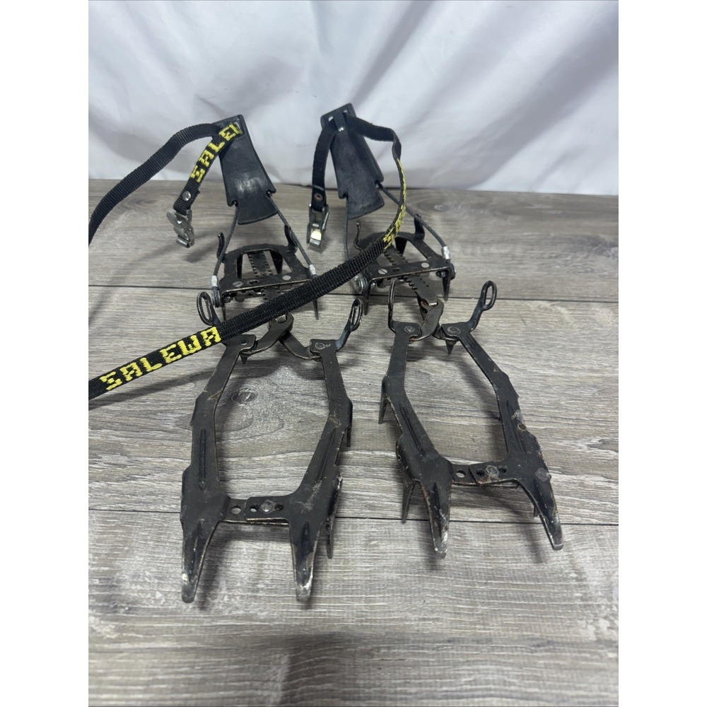1980's NOS Salewa 12 Point Crampons Ice Climbing. No Toe Bail Bar.